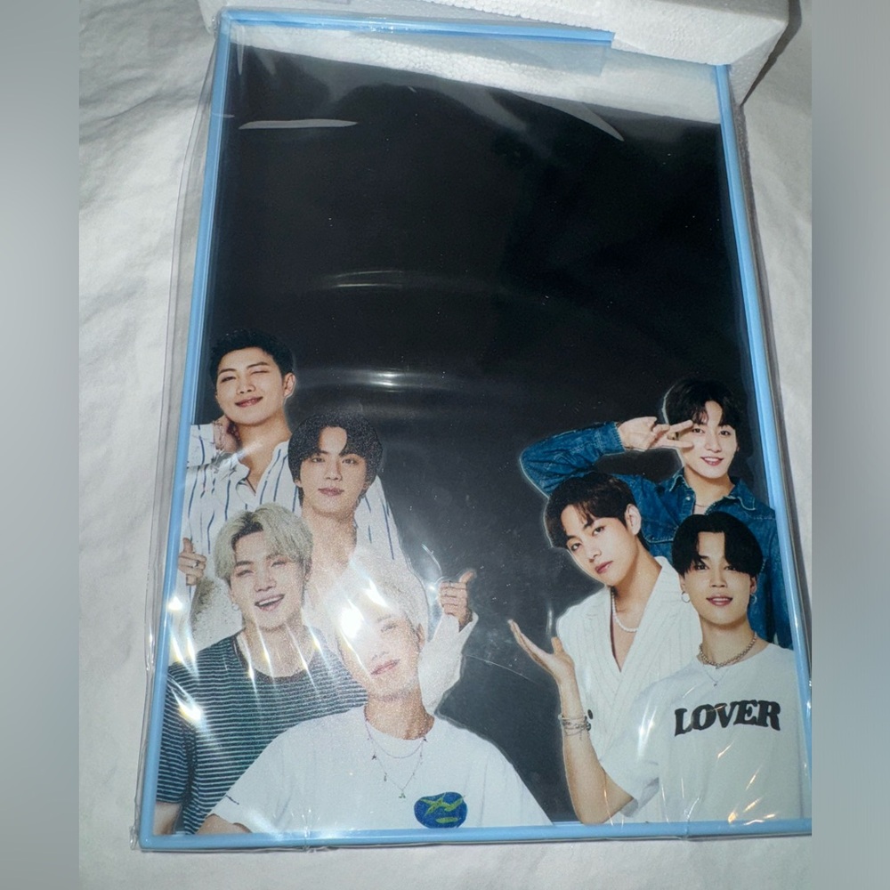 BTS Merch Box Table Photo Mirror